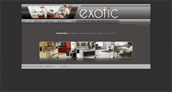 Desktop Screenshot of exotickitchens.co.za