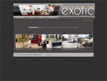 Tablet Screenshot of exotickitchens.co.za
